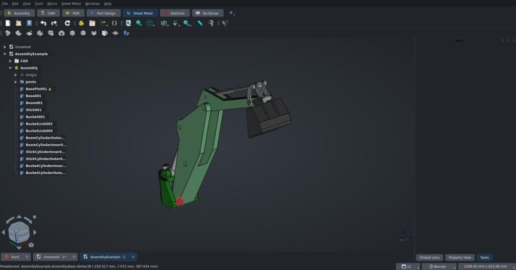 ONDSEL UI FreeCAD fork